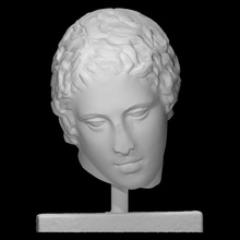 cabeza joven hombre escanear masculino 3d print model - Mito3D