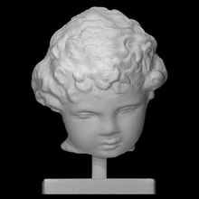 portrait child scan unknown 3d print model - Mito3D