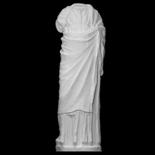 torso statue girl scan 3d print model - Mito3D