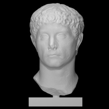 unknown roman man scan portrait 3d print model - Mito3D
