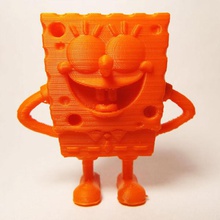 divertente sponge bob portachiavi ciondolo moda accessori keychain film serie piazza spongebob spugna i pantaloni animare 3d print model - Mito3D