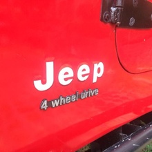 emblème 4 roue conduire rechange pièces Jeep4x4 3d print model - Mito3D