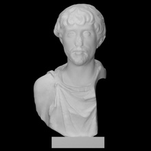 bust man scan portrait unknown 3d print model - Mito3D