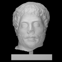 head man scan portrait unknown 3d print model - Mito3D