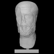 pupienus maximus scan head portrait roman emperor pupienusmaximus 3d print model - Mito3D