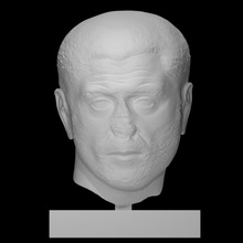 head man scan portrait unknown 3d print model - Mito3D