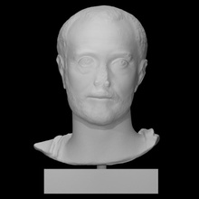 head man scan unknown 3d print model - Mito3D