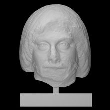portrait germanic master scan man 3d print model - Mito3D