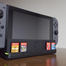 reduzido tampa 7 cartão suporte v30 aparelhos eletrônicos Nintendo acessórios titular doca gadget jogos mod interruptor switch nintendo porta cartucho jogo 3d print model - Mito3D