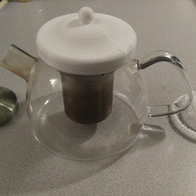 tampa bule chá Multi funcional poupar partes vidro café copo caloroso Ecooe304 3d print model - Mito3D