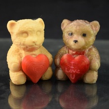 love teddy bear toys & games animal heart valentines day stuffed 3d print model - Mito3D