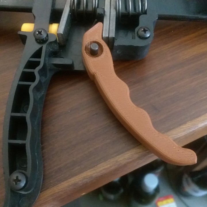 aldi workzone quick clamp handle spare parts 3dspareparts 3D print model - Mito3D