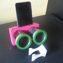 Verstärker Smartphone iPhone Gadgets Elektronik Upcycling Electronics 3d print model - Mito3D