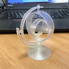 giroscopio juguetes juegos globo alcance gyroglobe 3d print model - Mito3D