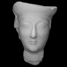 baş tanrıça Afrodit taramak Yunan mitoloji 3d print model - Mito3D