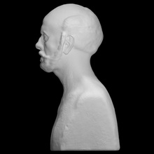 buste Auguste pérande analyse portrait AugustePerret 3d print model - Mito3D