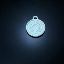 bleu lanterne pendentif bijoux 3d print model - Mito3D