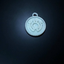 sinestro corps yellow lantern pendant jewellery 3d print model - Mito3D