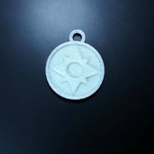 Estrela safira tolet lanterna pingente jóias 3d print model - Mito3D