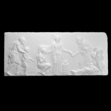monumento Julie cloria bonaparte scansione sollievo urna 3d print model - Mito3D