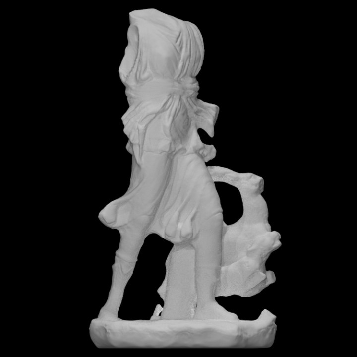 statue Artémis analyse 3D print model - Mito3D