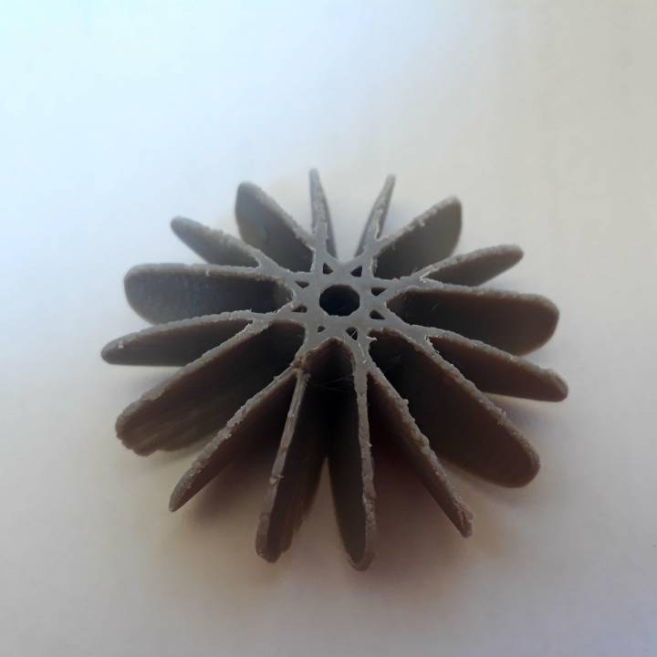 mech fleur jardin 3D print model - Mito3D