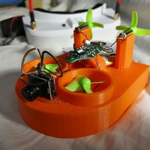 hoverwhoop transformar indutor aerodeslizador aparelhos eletrônicos fpv mini zangão rc microdrone minidrone tinywhoop grito e010 eachine tiny6 deriva tinywhoov tinywhoover 3d print model - Mito3D