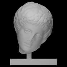 head figure athlete so-called narkissos scan male 3d print model - Mito3D