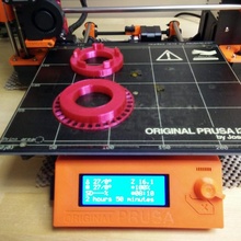 tapis roulant tempismo ruota ricambio parti sparepart 3d print model - Mito3D