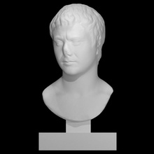 retrato romano hombre escanear masculino 3d print model - Mito3D