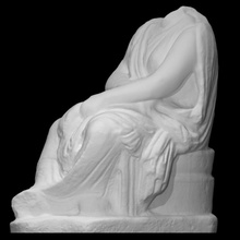 Statuette Göttin demeter Scan griechisch Mythologie Mythos 3d print model - Mito3D