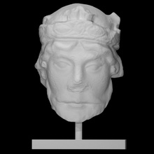 head king scan man portrait male 3d print model - Mito3D