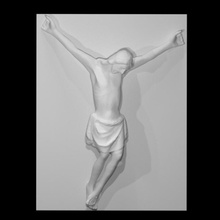 crucifié Christ analyse Jésus crucifixion 3d print model - Mito3D