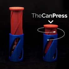press - 250ml & garden recycling recycle esso canpress crusher 3d print model - Mito3D
