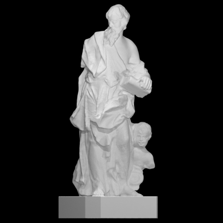Heilige Matthew Scan Christian Bibel Evangelist Apostel Heiliges Matthäus 3D print model - Mito3D