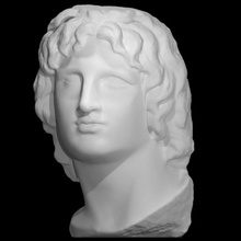 Alessandro grande scansione re Macedonia Magno 3d print model - Mito3D
