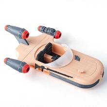 transparente juguetes juegos guerra Galaxias juguete vehículo juego 3d print model - Mito3D
