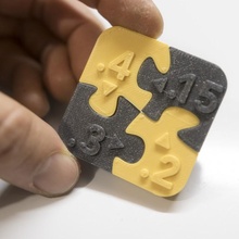 yazıcı Boşluk Ölçek bulmaca kalibrasyon 3dpuzzle hata payı Testpiece 3d print model - Mito3D