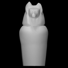 canopisch Krug Scan ägyptisch Urne 3d print model - Mito3D