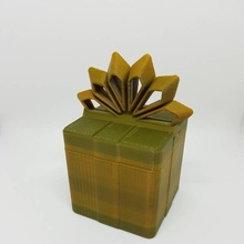 regalo scatola giardino pacco 3d print model - Mito3D