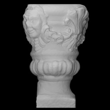 decorativo vaso Varredura figura 3d print model - Mito3D