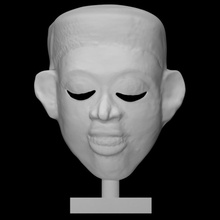 hastalık maske taramak ritüel iyileştirme 3d print model - Mito3D