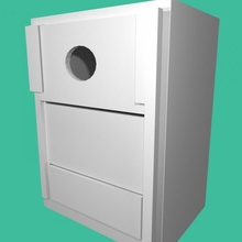 Vogel Box Basteln 3d print model - Mito3D