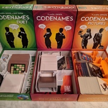 codenames board game inserts including deep undercover duet pictures games boargame 3d print model - Mito3D