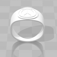 Overwatch Ring Schmuck WorldNeedsheros 3d print model - Mito3D