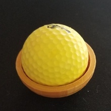 Katapult Kopf Golf Ball Halter Unterstützung Sport draussen 3d print model - Mito3D