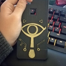 sheikah p9 lite caso funda zelda respiración salvaje artilugio electrónica nintendo cubierta carcasa teléfono telefono Huawei interruptor pizarra aliento sheika p9lite 3d print model - Mito3D