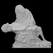 piet escanear cristiano Jesús piedad María Virgen 3d print model - Mito3D
