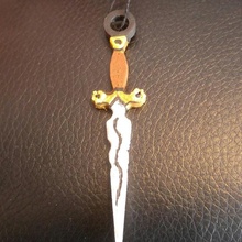 petit couteau pendentif jóias 3d print model - Mito3D