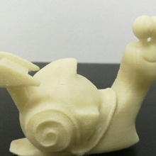 turbo snail fixed toys & games printable makeprintable 3d print model - Mito3D